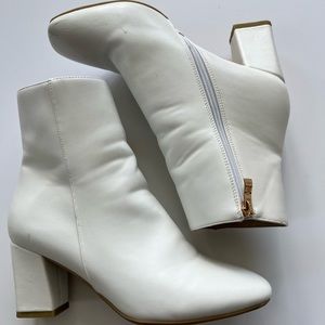White “gogo boots”